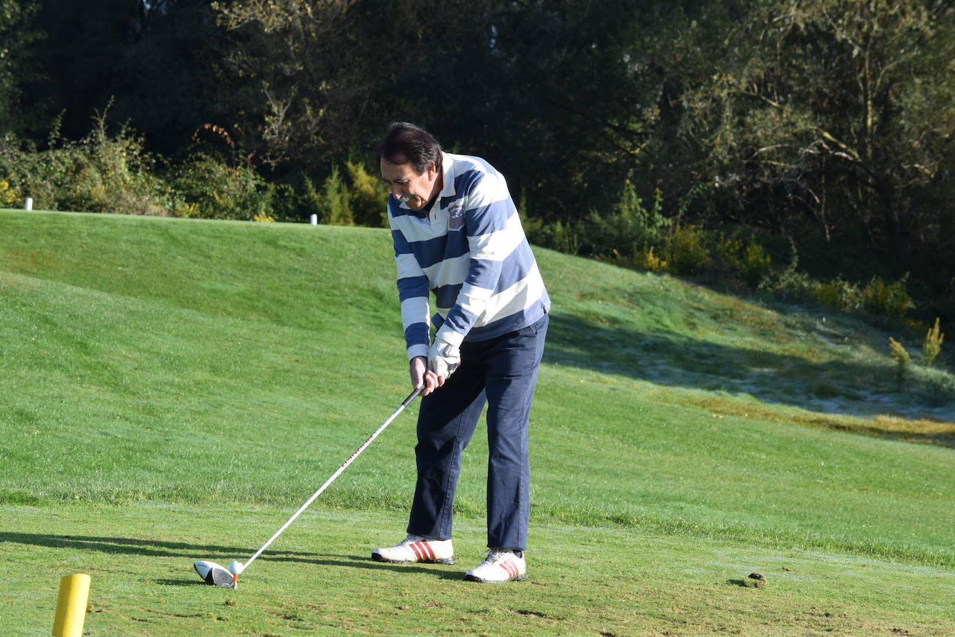 Los participantes en el Torneo de Golf Carlos Moro disfrutaron de un gran día de juego El Campo de Logroño.