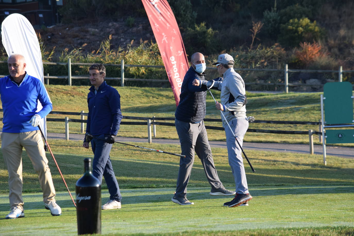 El torneo de la Liga Golf y Vino se disputó con unas magníficas condiciones climatológicas