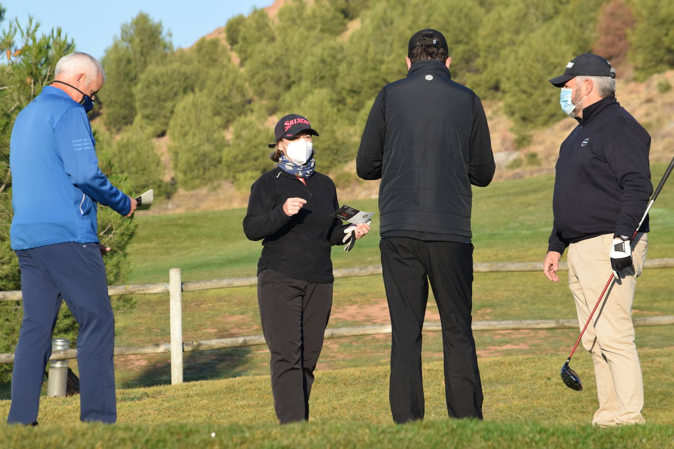 El torneo de la Liga Golf y Vino se disputó con unas magníficas condiciones climatológicas