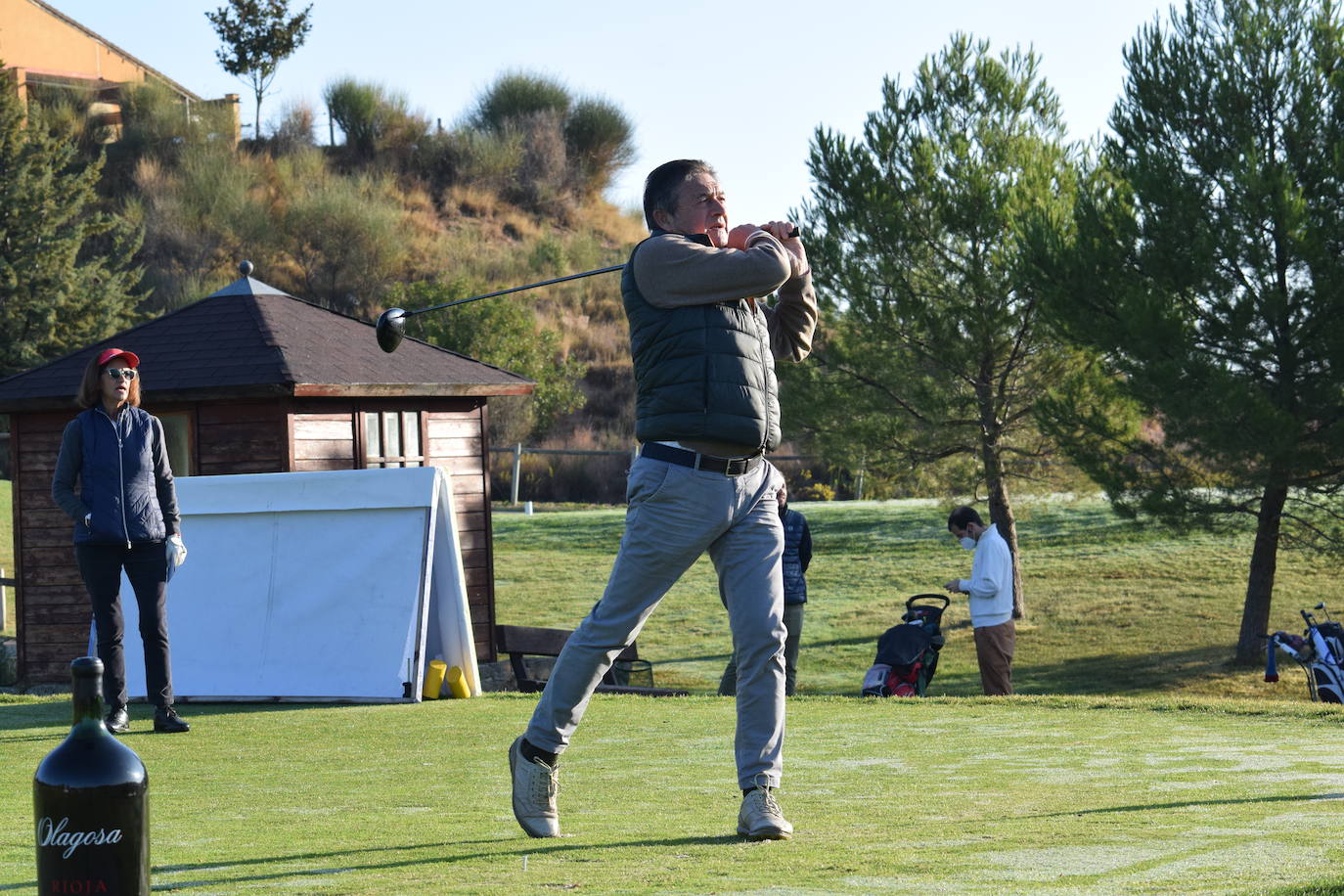 El torneo de la Liga Golf y Vino se disputó con unas magníficas condiciones climatológicas