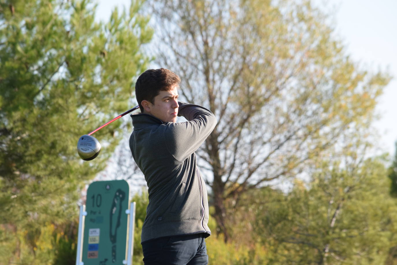 El torneo de la Liga Golf y Vino se disputó con unas magníficas condiciones climatológicas