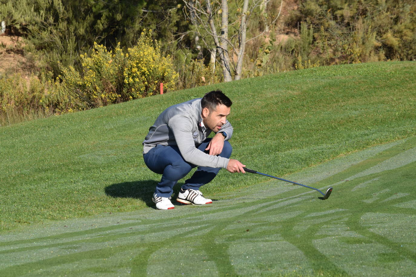 El torneo de la Liga Golf y Vino se disputó con unas magníficas condiciones climatológicas