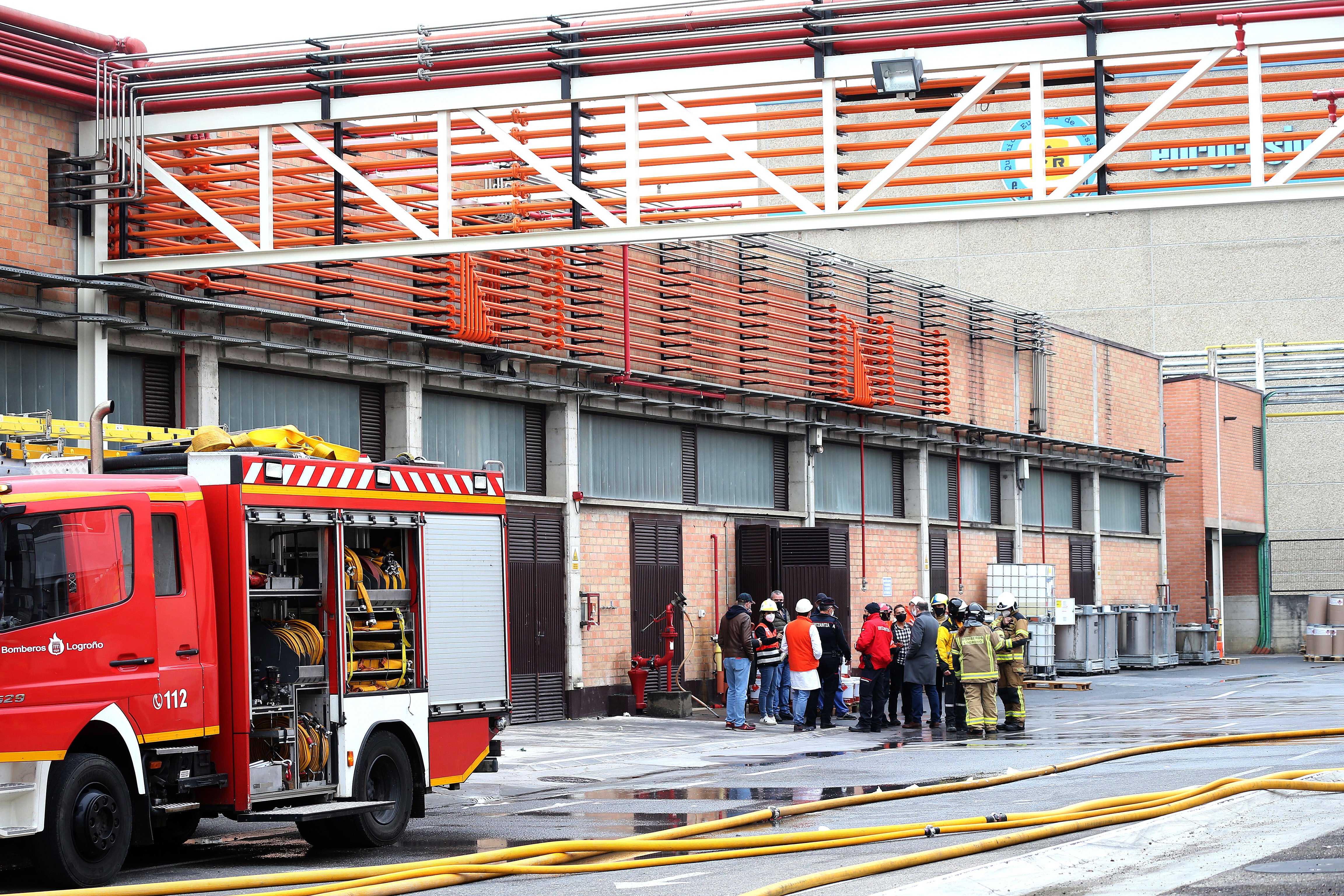 Fotos: Incendio en la empresa Kupsa