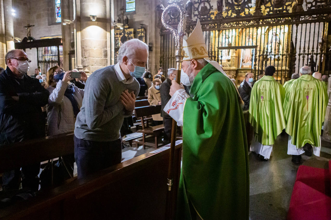 Fotos: El último adiós de Escribano a los riojanos