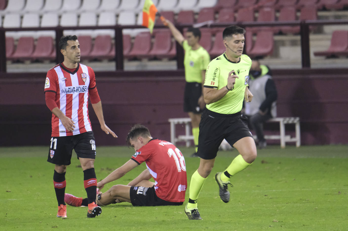 Los blanquirrojos han conseguido su cuarto triunfo seguido gracias a un gol del colombiano Leo Ruiz