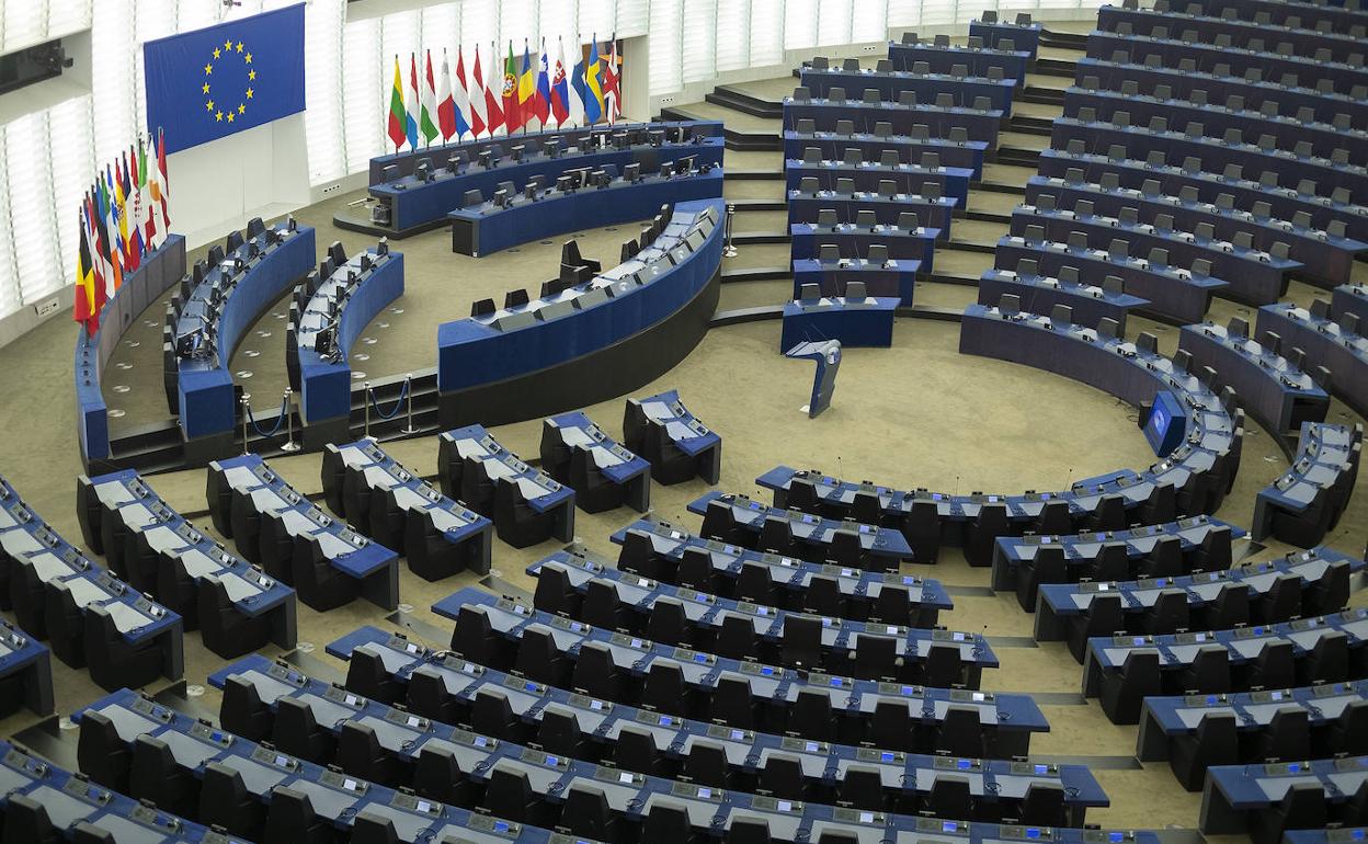 En la imagen, el plenario del Parlamento Europeo.