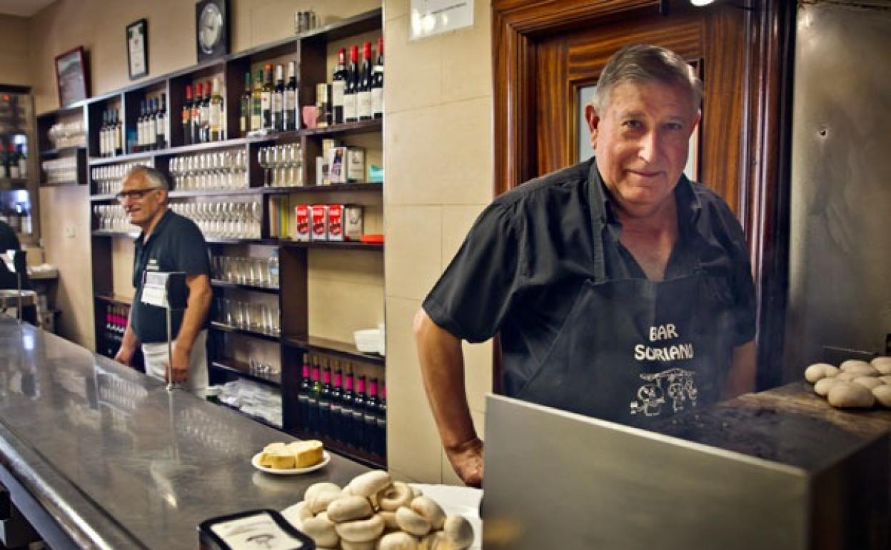 José María Barrero, en el Soriano. 