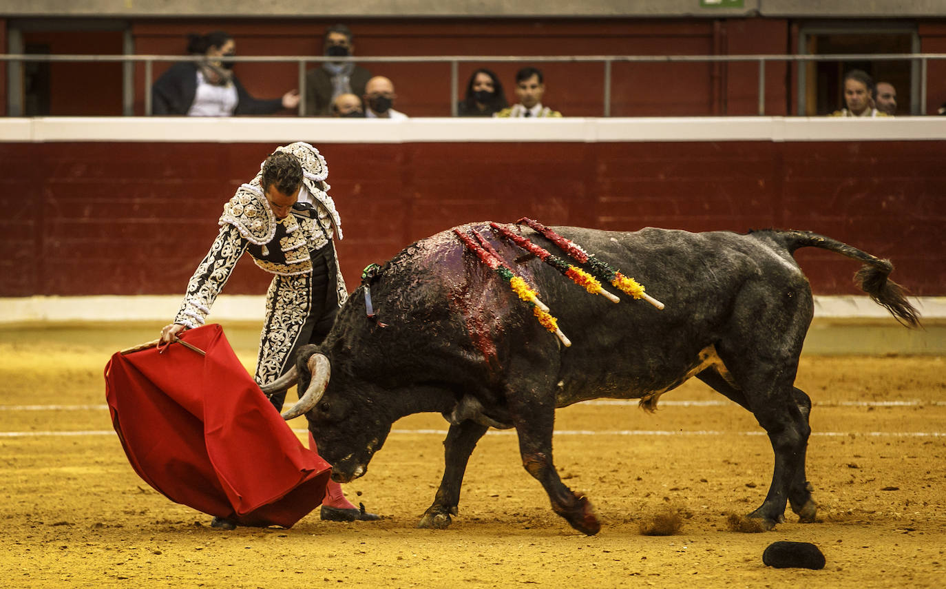 Gómez del Pilar le cortó una oreja a los Miuras