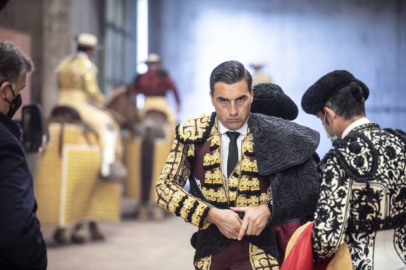 Octavio Chacón ha cortado una oreja en La Ribera en un festejo de la Gira de la Reconstrucción. 