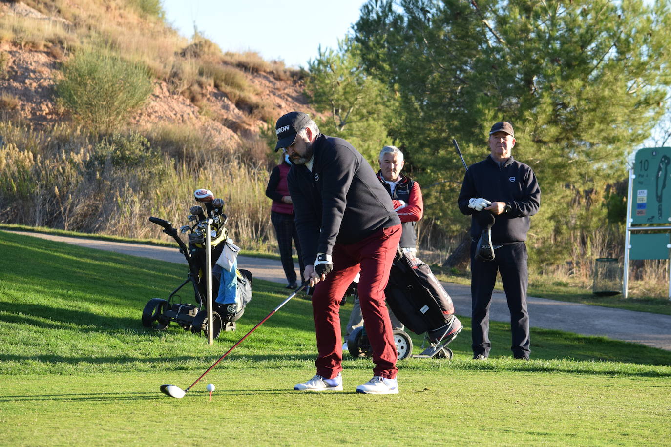 Imágenes del torneo final de la décima edición de la Liga de Golf y Vino, que organiza cada año lomejordelvinoderioja.com. 