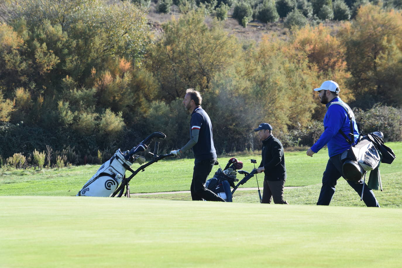 Imágenes del torneo final de la décima edición de la Liga de Golf y Vino, que organiza cada año lomejordelvinoderioja.com. 