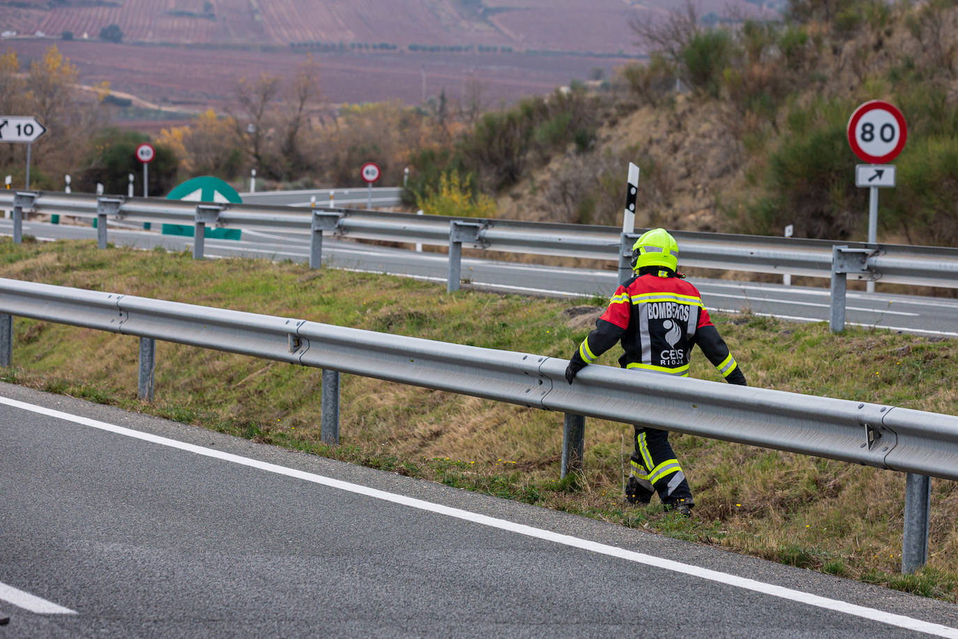 En este terrible suceso, los bomberos han tardado cinco horas en hallar el cuerpo de la víctima