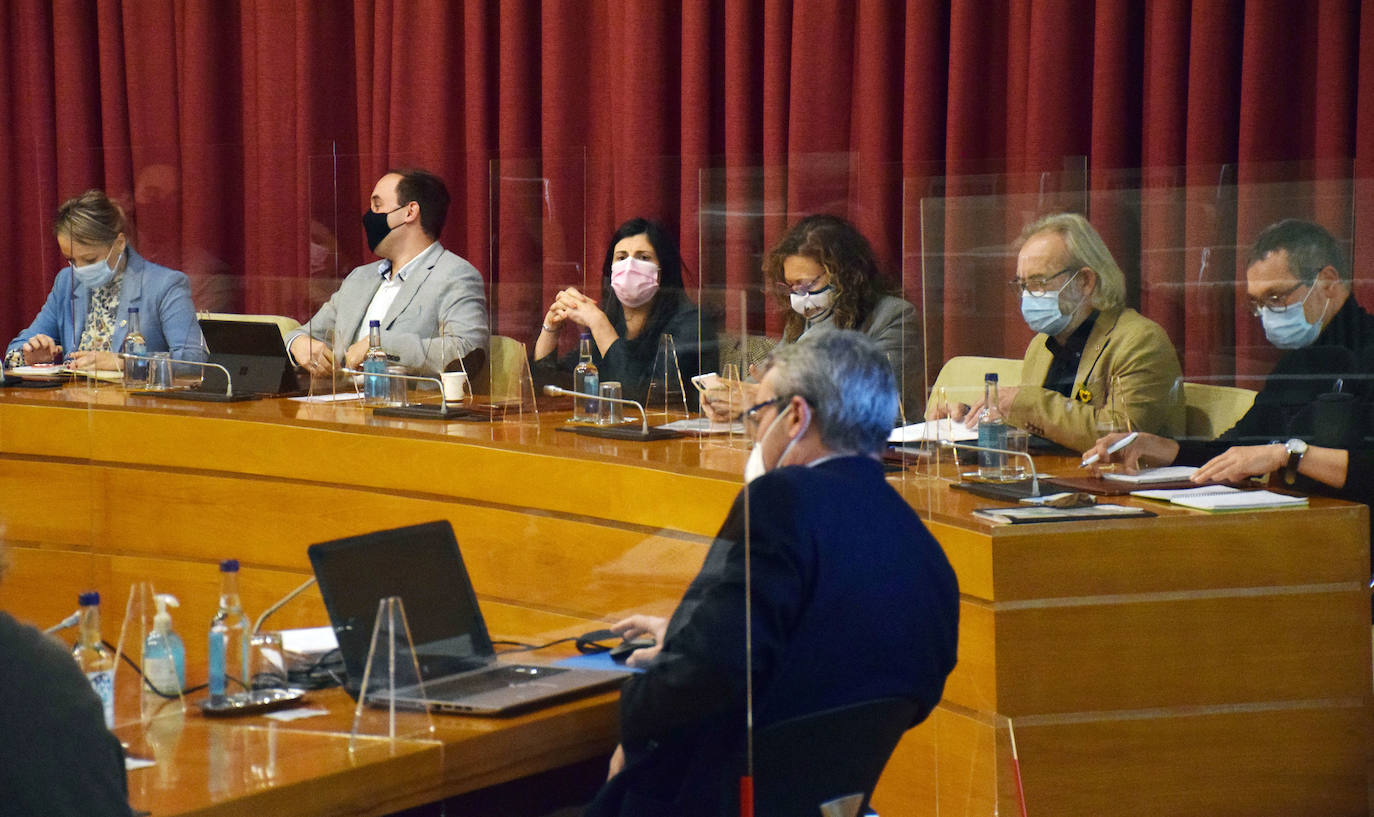 Fotos: El debate del pleno de Logroño