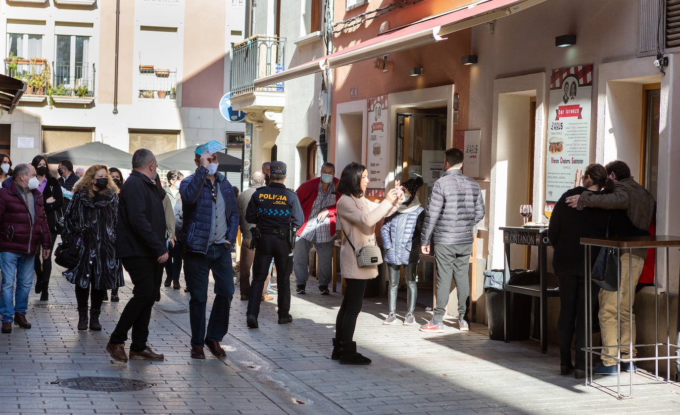 Un mes después los establecimientos hosteleros de la capital riojana han podido retomar la actividad