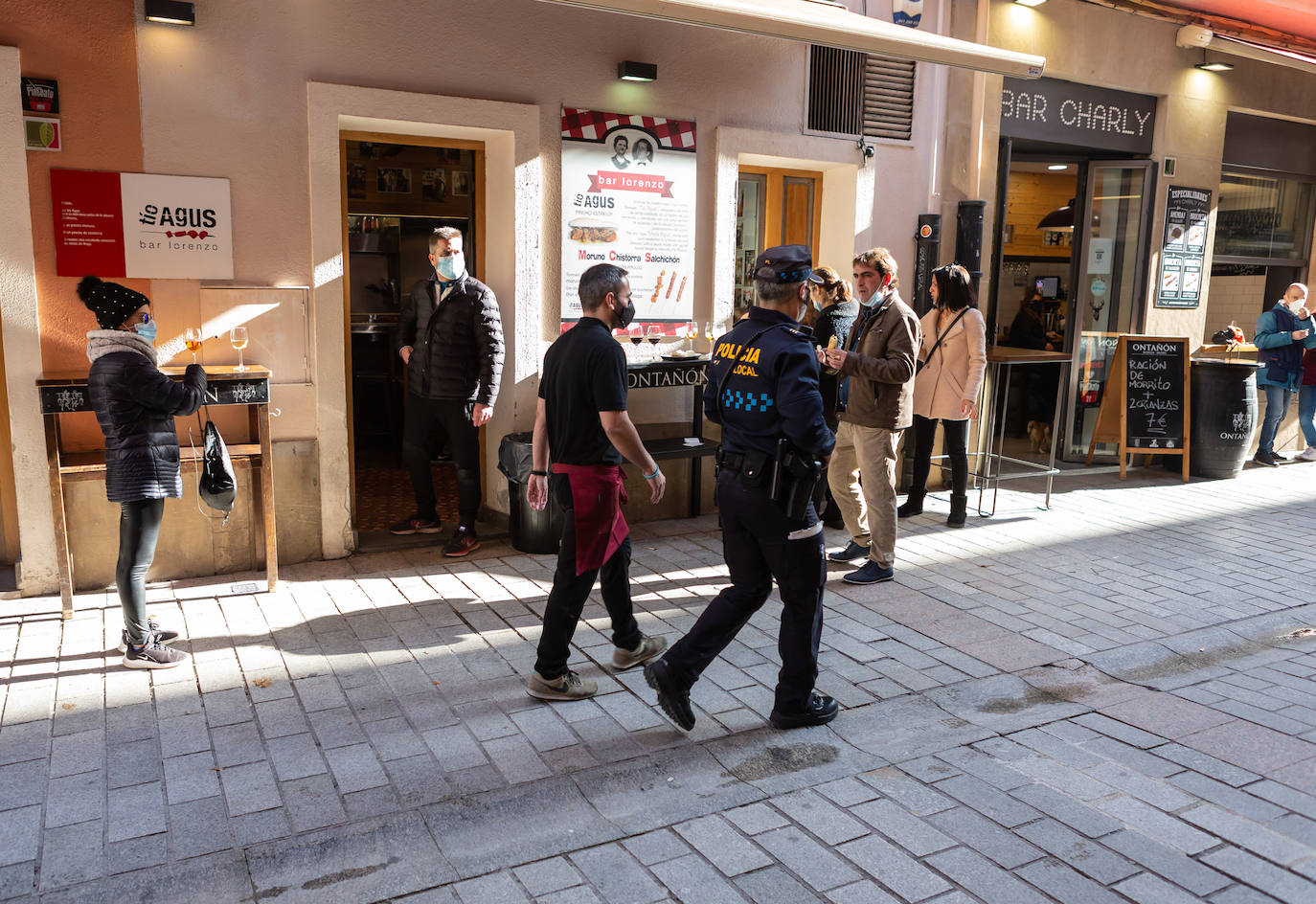 Un mes después los establecimientos hosteleros de la capital riojana han podido retomar la actividad