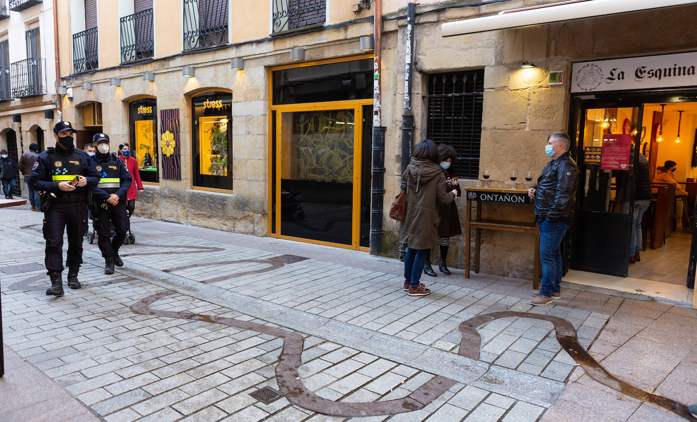 Un mes después los establecimientos hosteleros de la capital riojana han podido retomar la actividad