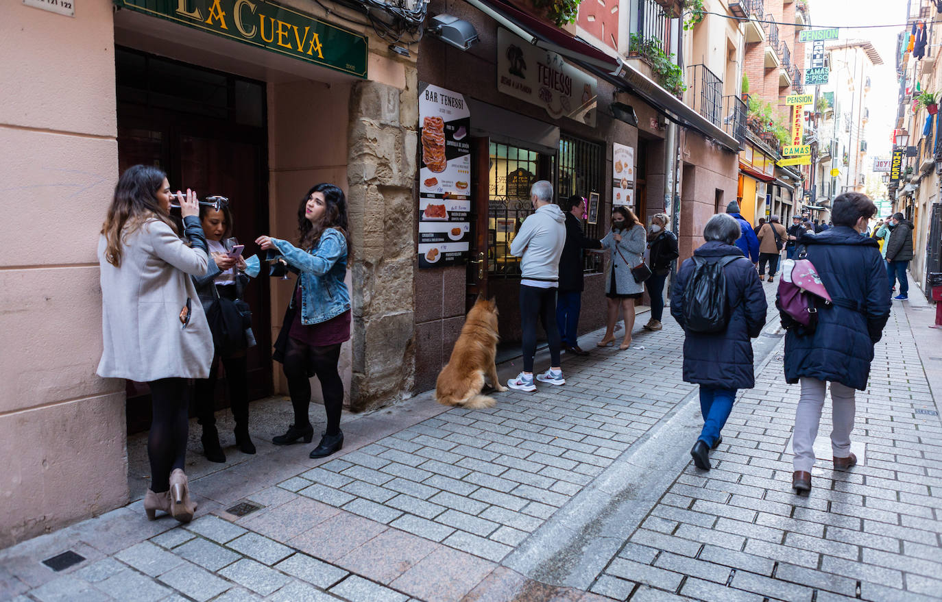 Un mes después los establecimientos hosteleros de la capital riojana han podido retomar la actividad