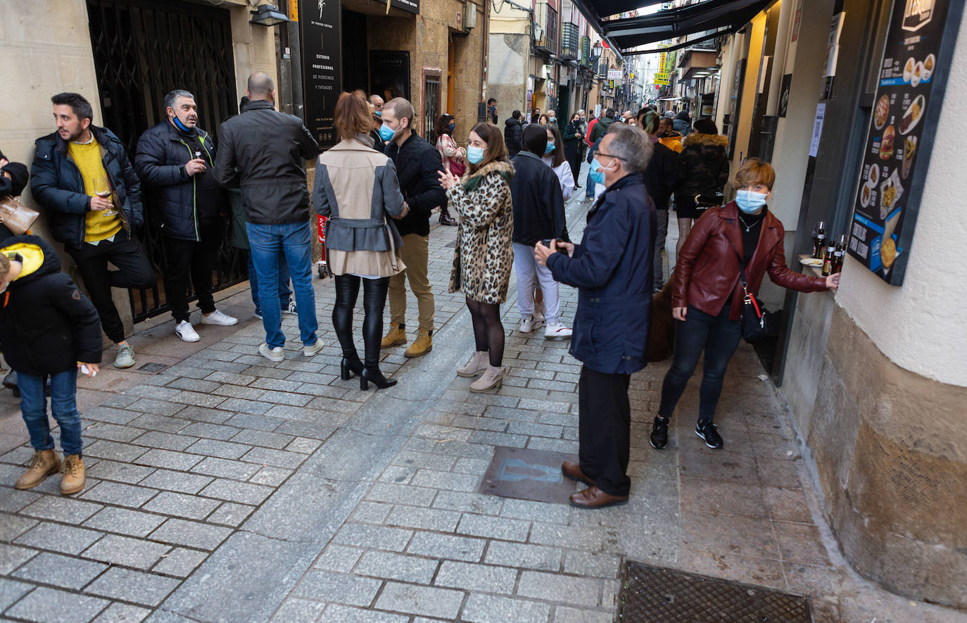 Un mes después los establecimientos hosteleros de la capital riojana han podido retomar la actividad