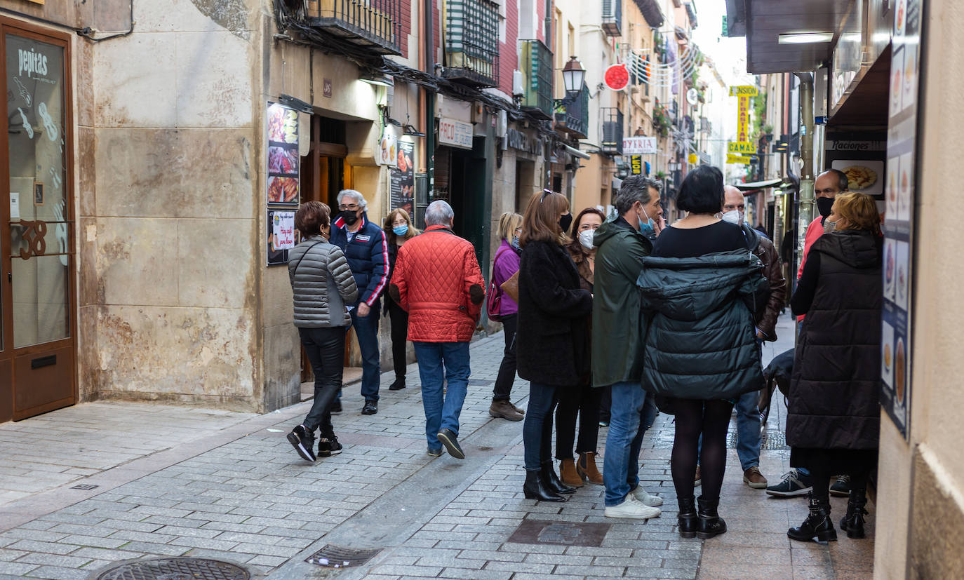 Un mes después los establecimientos hosteleros de la capital riojana han podido retomar la actividad