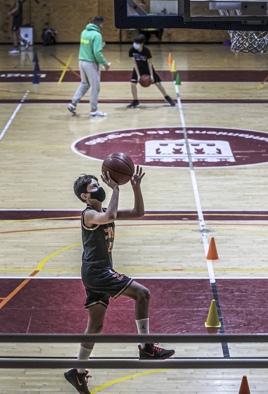 La vuelta de los equipos a los entrenamientos del deporte escolar.