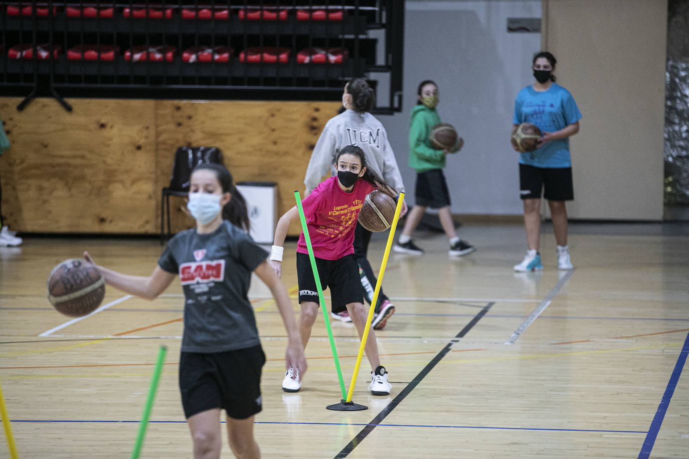 La vuelta de los equipos a los entrenamientos del deporte escolar.