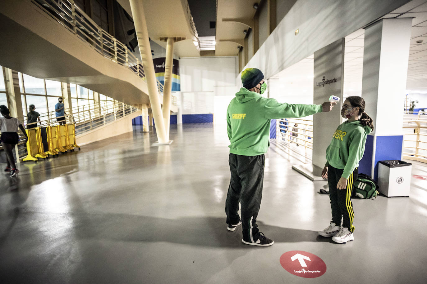 La vuelta de los equipos a los entrenamientos del deporte escolar.