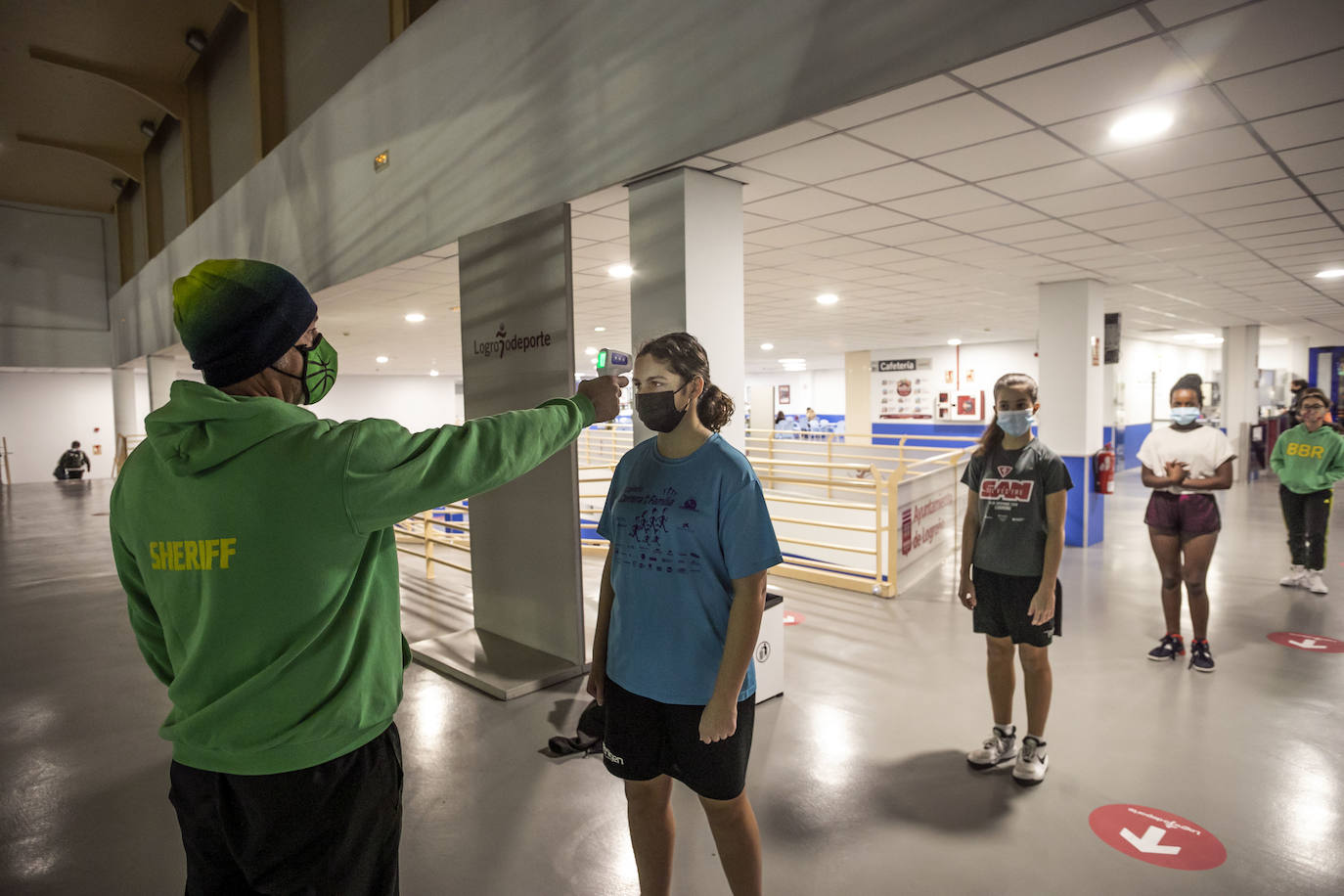 La vuelta de los equipos a los entrenamientos del deporte escolar.