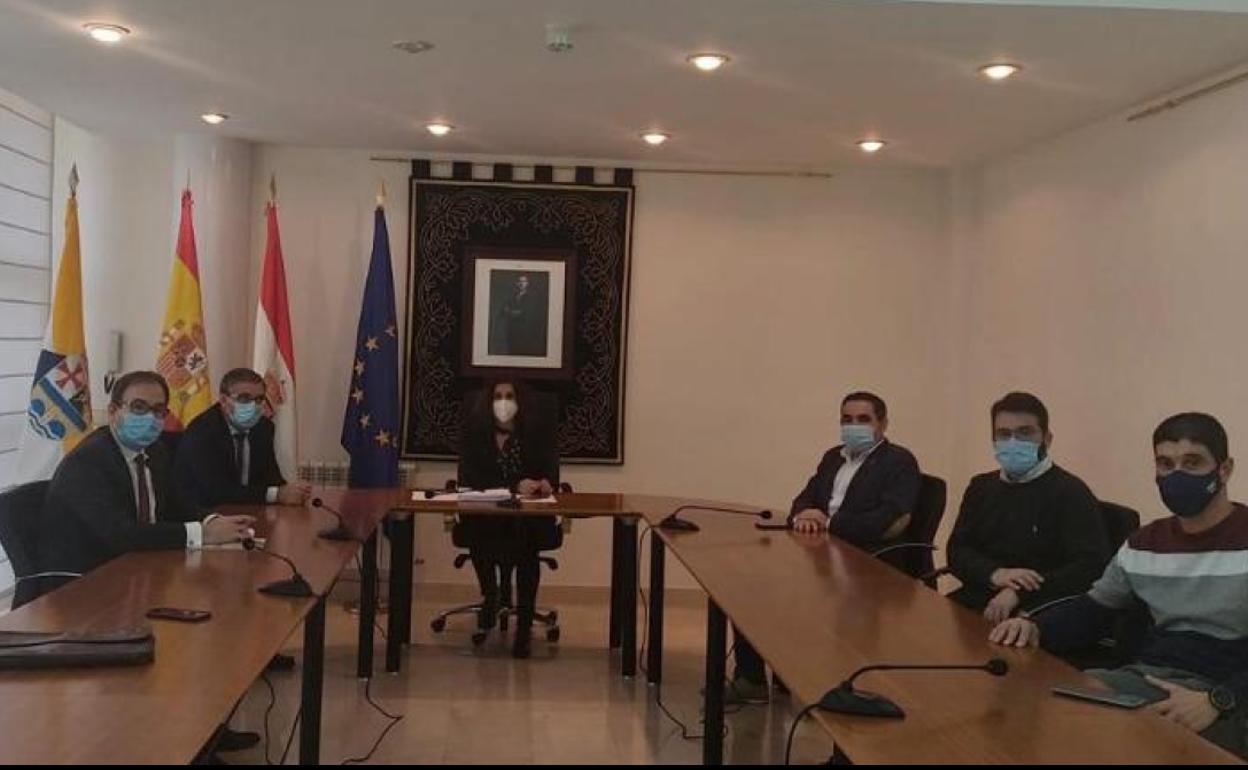 Imagen de la reunión. 