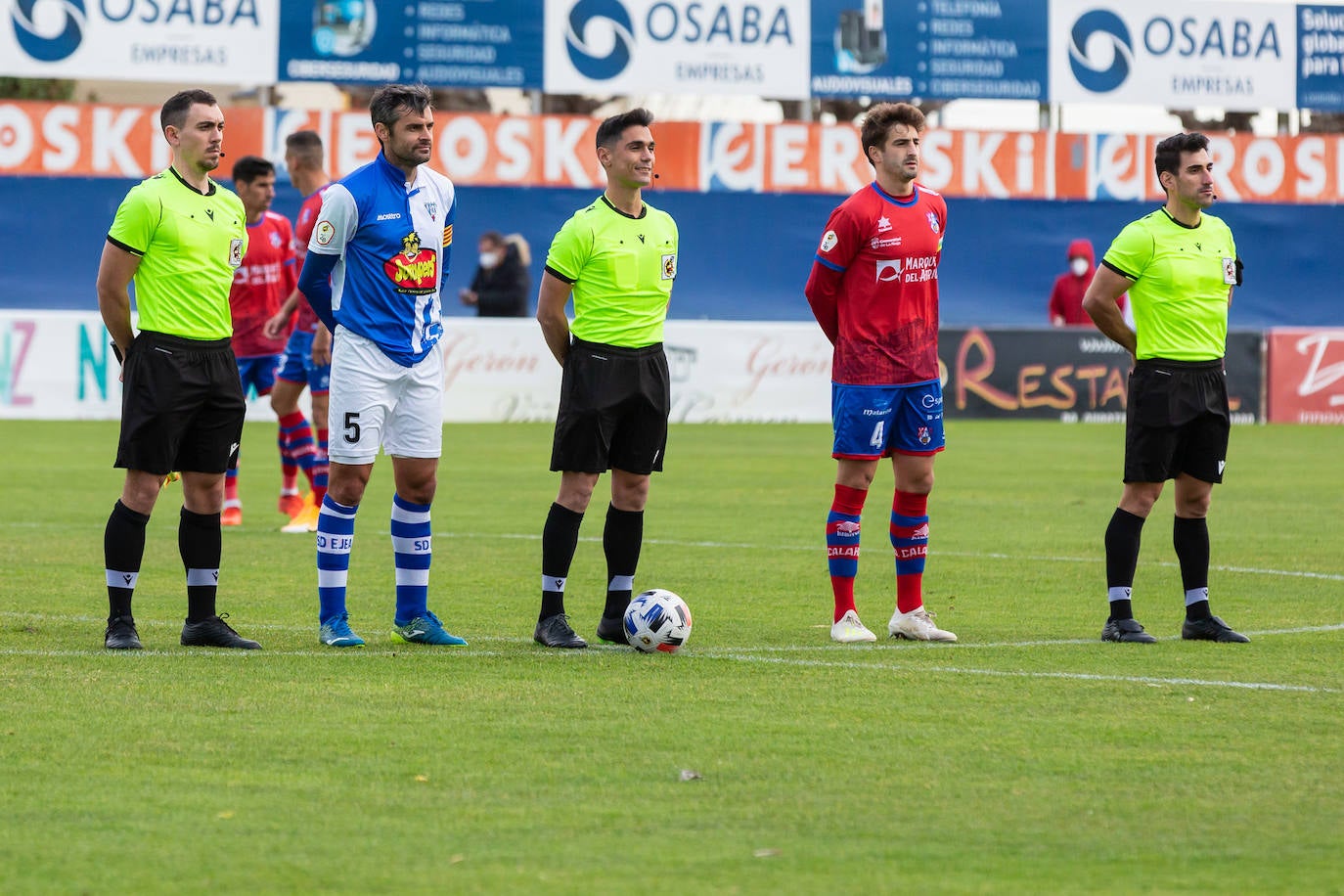 Los riojabajeños han ganado al Ejea con un gol de Cristian. 