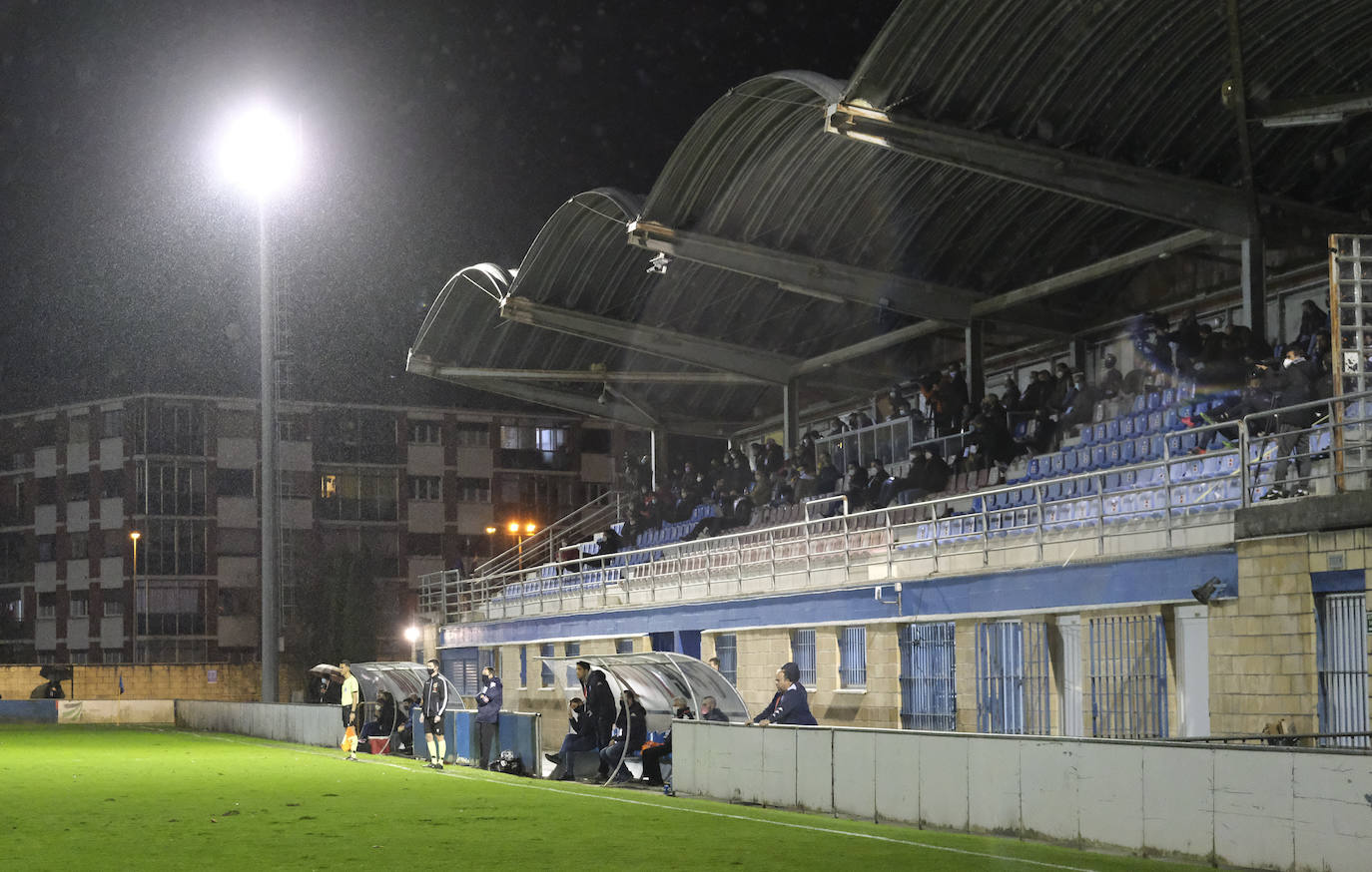 Los blanquirrojos se despiden de la Copa tras perder contra el Amorebieta.