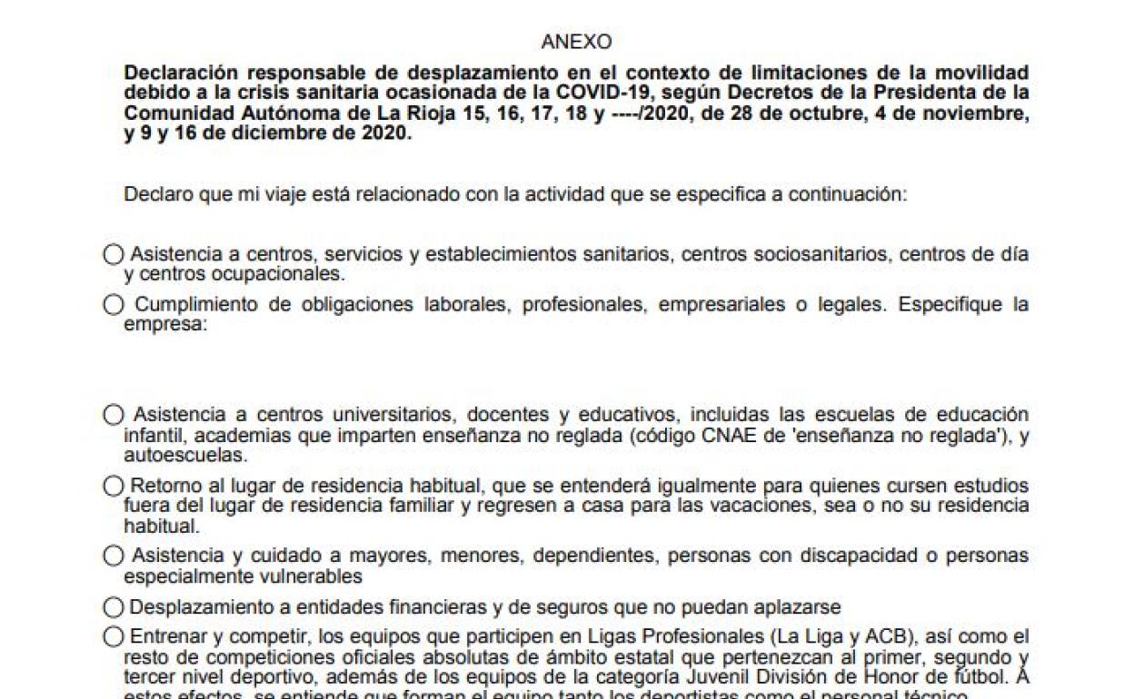 Descárgate el documento que debes llevar para ir a cenar en Navidad