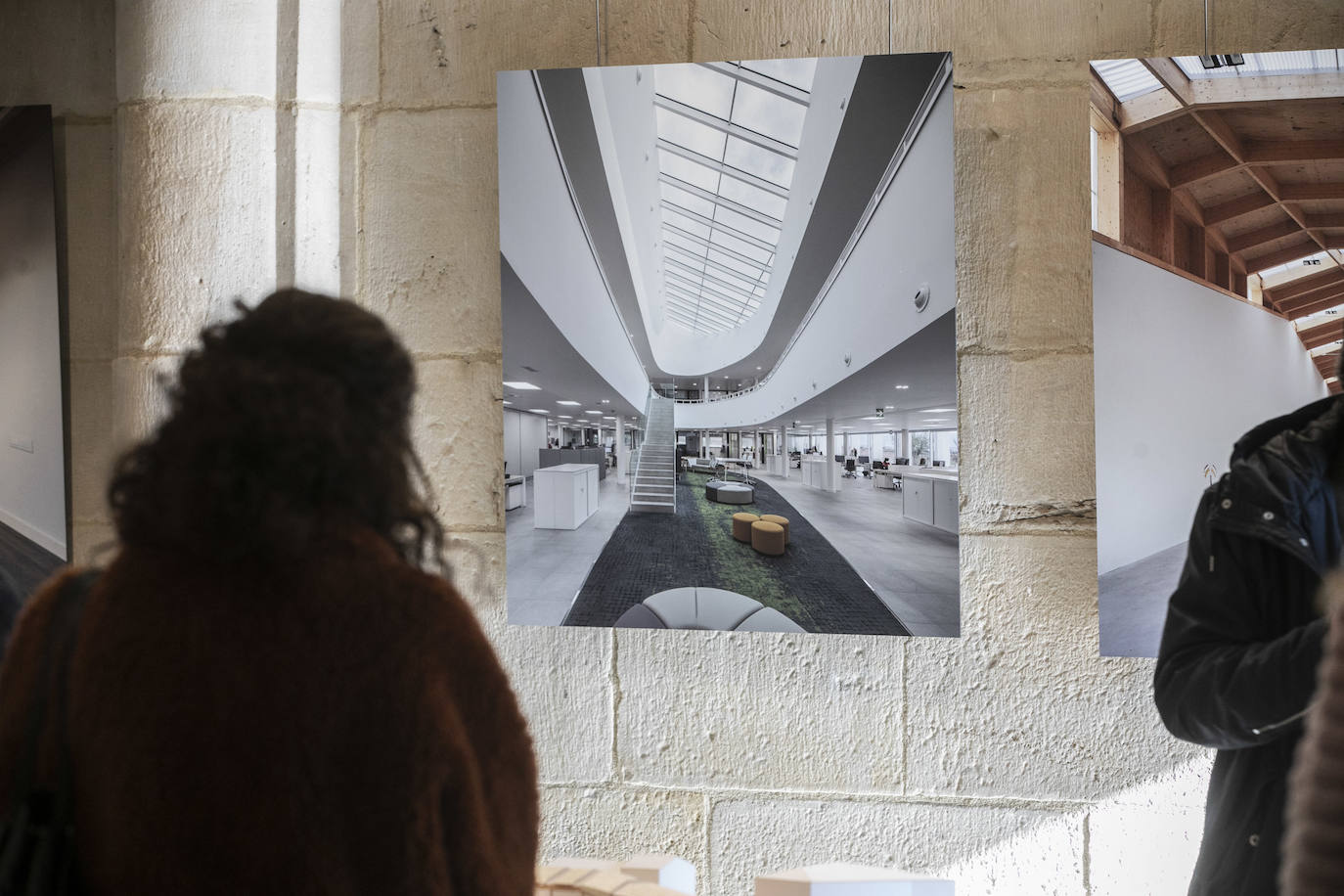 Inauguración de la exposición 'Arquitecturas en La Rioja'.