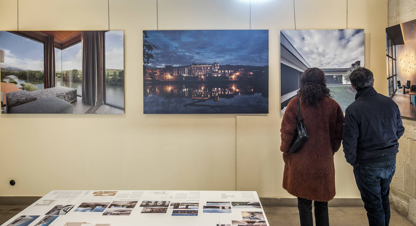 Inauguración de la exposición 'Arquitecturas en La Rioja'.