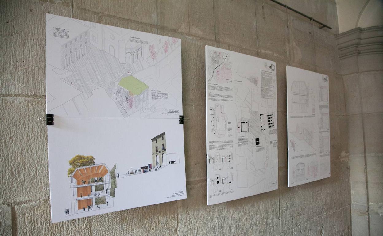 Trabajos presentados al concurso arquitectónico para la construcción de un centro de interpretación del románico en Treviana.