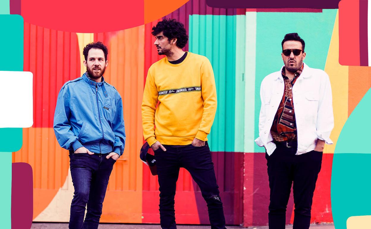 Vanja Polaceki, Nacho Taboada y Pepe Curioni, integrantes de Colectivo Panamera.