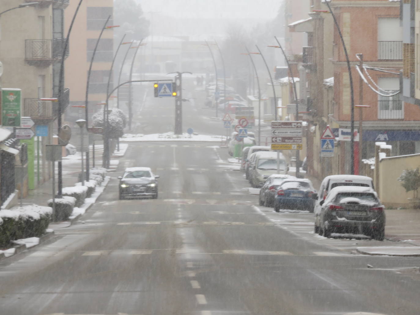 Fotos: Nevada en Alfaro