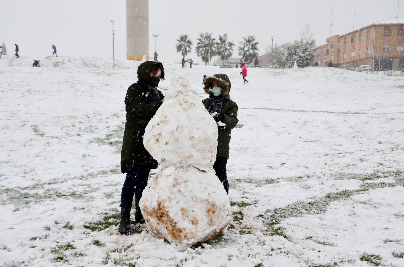 Fotos: Calahorra no se libra de Filomena