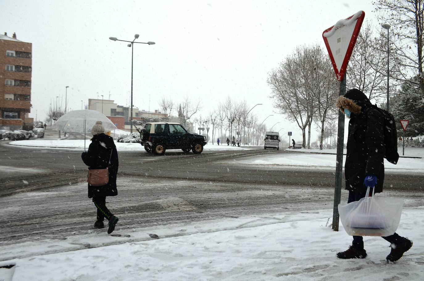 Fotos: Calahorra no se libra de Filomena