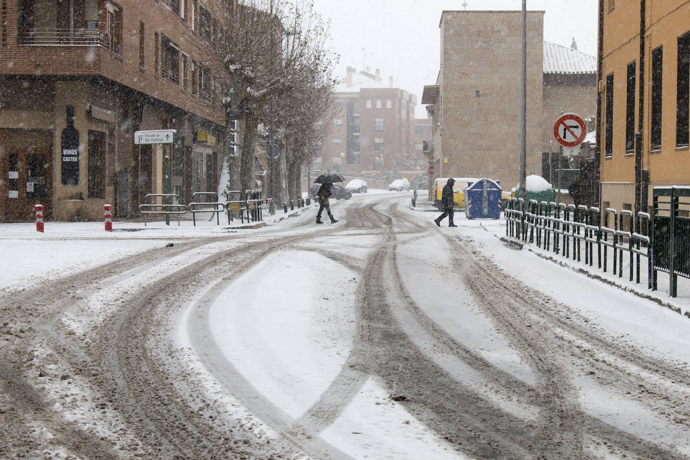 Fotos: Santo domingo se crubbre de nieve