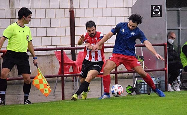 Lacruz, en el partido de la primera vuelta. 