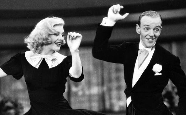 Ginger Rogers y Fred Astaire.