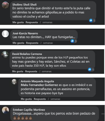 Fotos: Las amenazas que ha recibido Mario Herrera