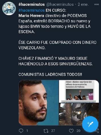 Fotos: Las amenazas que ha recibido Mario Herrera