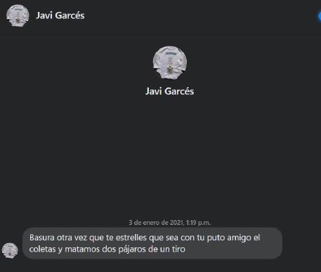 Fotos: Las amenazas que ha recibido Mario Herrera