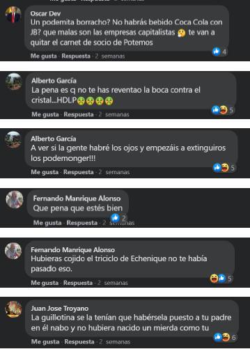 Fotos: Las amenazas que ha recibido Mario Herrera