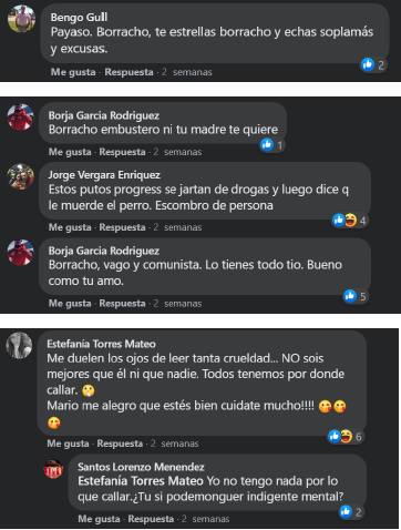 Fotos: Las amenazas que ha recibido Mario Herrera