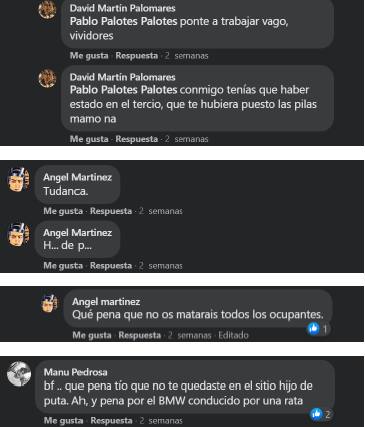 Fotos: Las amenazas que ha recibido Mario Herrera