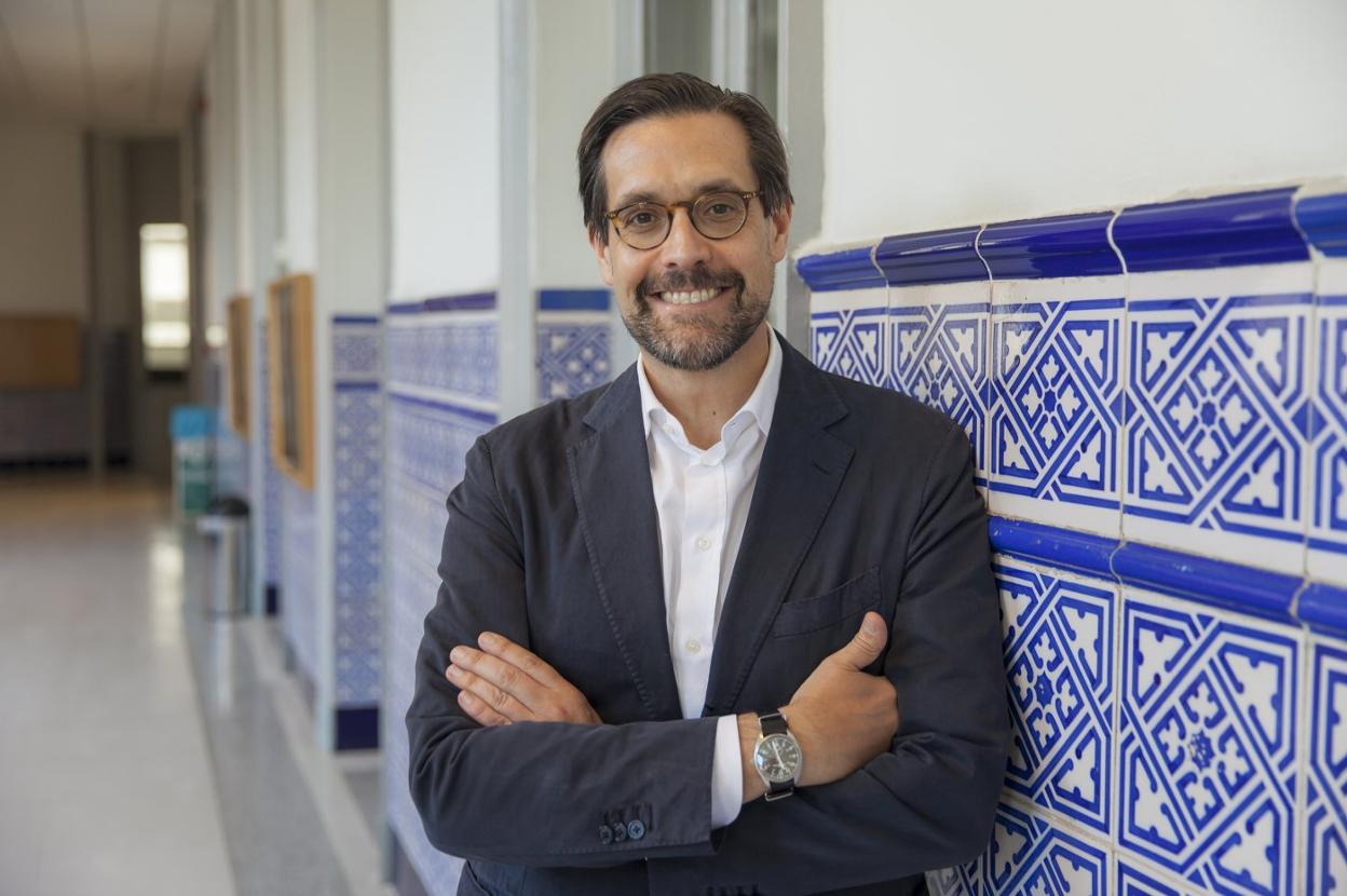 Federico de Montalvo Jääskeläinen, en una imagen en la Universidad Pontificia de Comillas. 