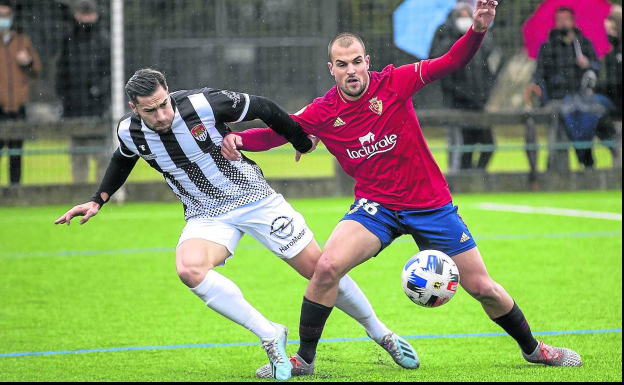 Osasuna B-Haro: El Haro se hunde en nueve minutos