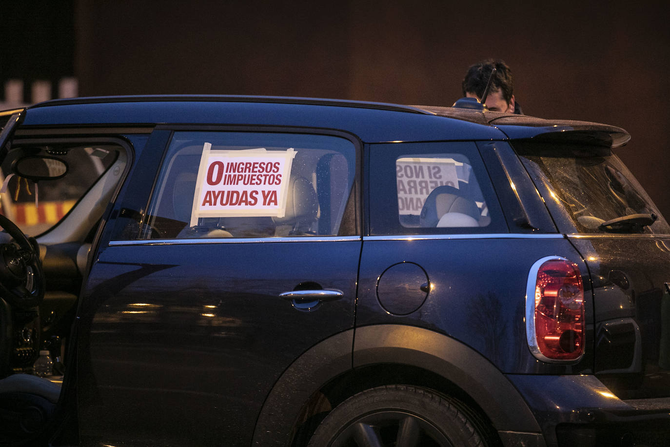 Fotos: Caravana de protesta en Arnedo